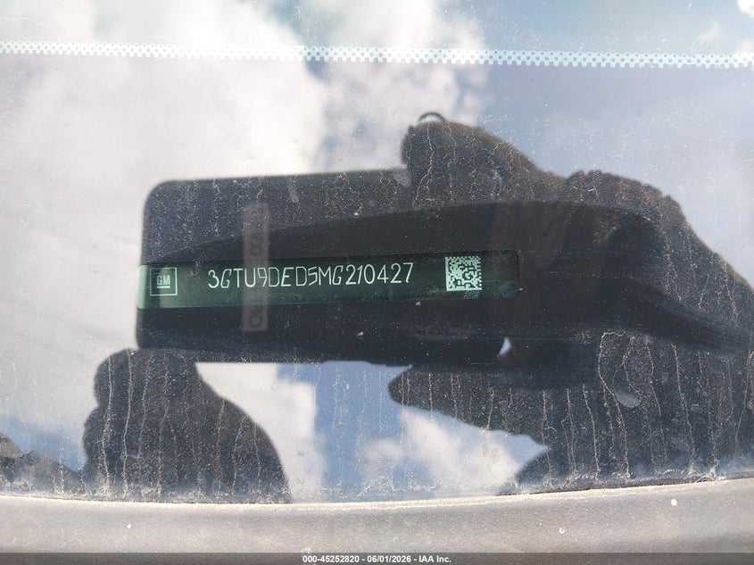 2021 Gmc SIERRA VIN 1GTP8DED7MZ213720 IAAI salvage auction — THEFT, Original (Texas), sold $23,350 on 2026-09-08 (photo 9)