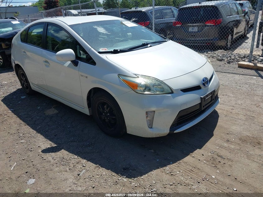 2012 Toyota Prius VIN JTDKN3DU4C5406718 IAAI salvage auction — REAR END, Salvage Title, sold $1,350 on 2026-07-25 (photo 1)