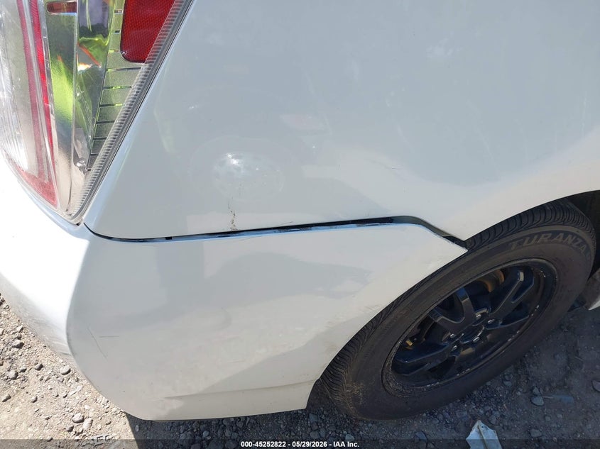 2012 Toyota Prius VIN JTDKN3DU4C5406718 IAAI salvage auction — REAR END, Salvage Title, sold $1,350 on 2026-07-25 (photo 6)