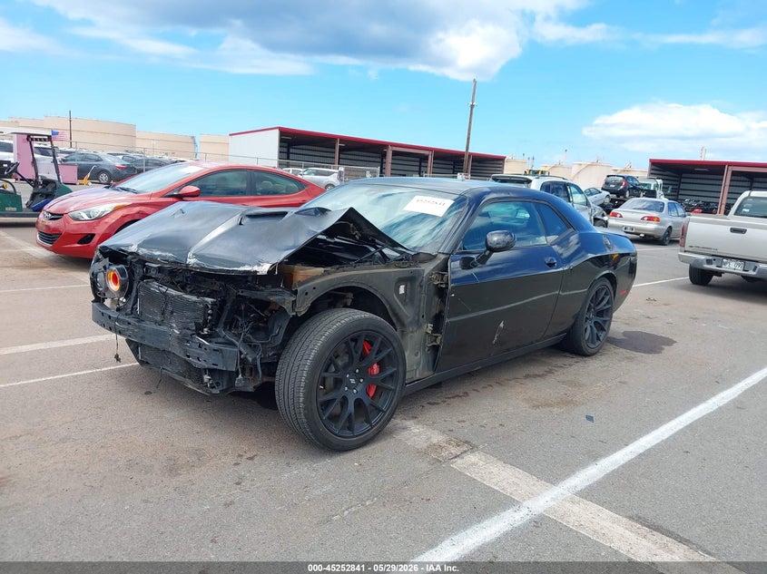 2018 Dodge Challenger VIN 2C3CDZFJ6JH288095 IAAI salvage auction — FRONT END, Salvage Title, sold $3,200 on 2026-08-14 (photo 2)