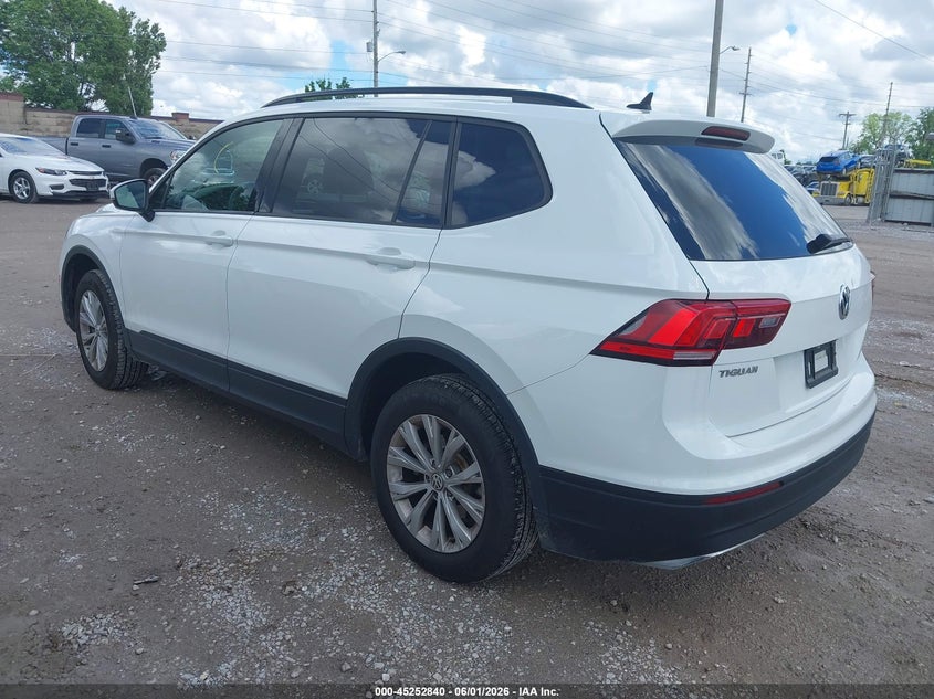2020 Volkswagen Tiguan VIN 3VV0B7AX8LM046158 IAAI salvage auction — HAIL, Salvage Title, sold $6,500 on 2026-08-24 (photo 3)