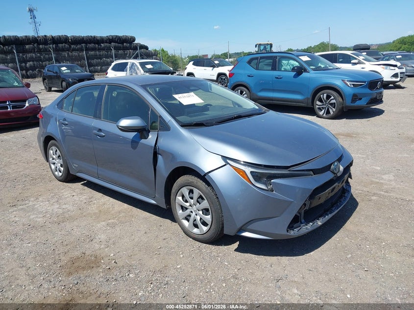 2023 Toyota Corolla VIN JTDBDMHE4P3001536 IAAI salvage auction — LEFT REAR, Salvage (New Jersey), sold $5,000 on 2026-07-31 (photo 1)
