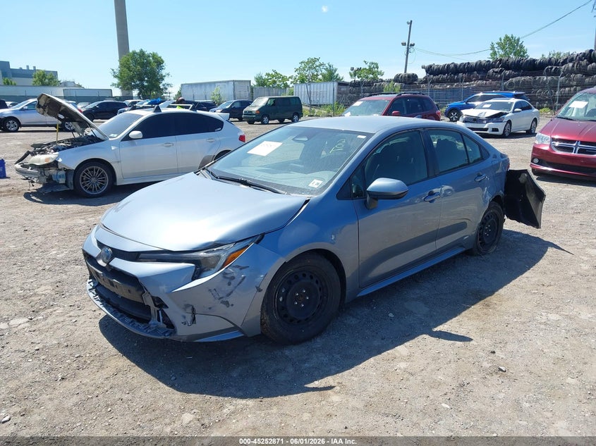 2023 Toyota Corolla VIN JTDBDMHE4P3001536 IAAI salvage auction — LEFT REAR, Salvage (New Jersey), sold $5,000 on 2026-07-31 (photo 2)