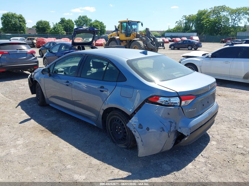 2023 Toyota Corolla VIN JTDBDMHE4P3001536 IAAI salvage auction — LEFT REAR, Salvage (New Jersey), sold $5,000 on 2026-07-31 (photo 3)