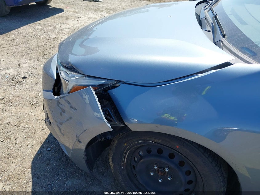 2023 Toyota Corolla VIN JTDBDMHE4P3001536 IAAI salvage auction — LEFT REAR, Salvage (New Jersey), sold $5,000 on 2026-07-31 (photo 6)