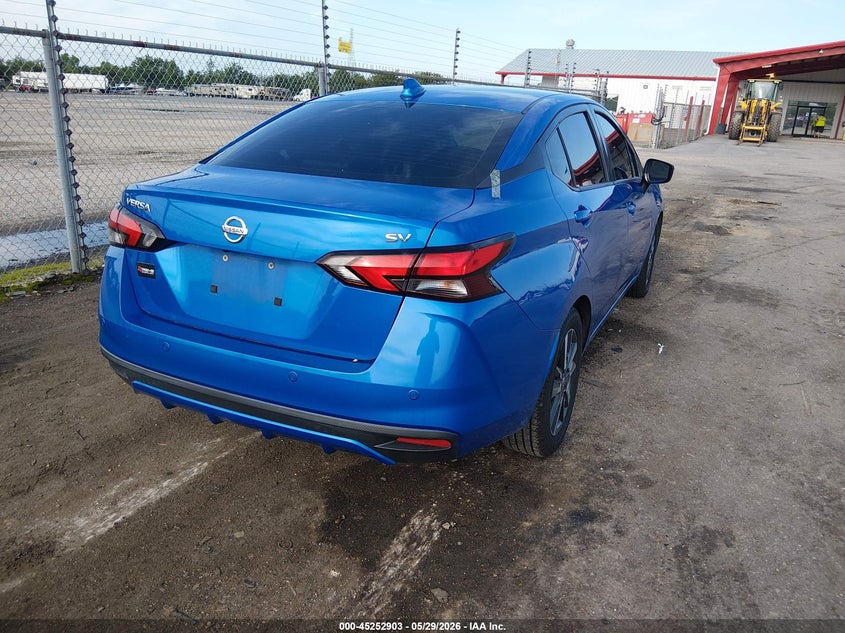 2020 Nissan Versa VIN 3N1CN8EV2LL872479 IAAI salvage auction — SIDE, Wait Title, sold $1,650 on 2026-10-06 (photo 4)