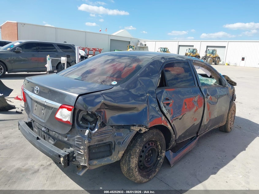 2013 Toyota Corolla VIN JTDBU4EEXDJ120526 IAAI salvage auction — ROLLOVER, Salvage Title, sold $575 on 2026-07-15 (photo 4)