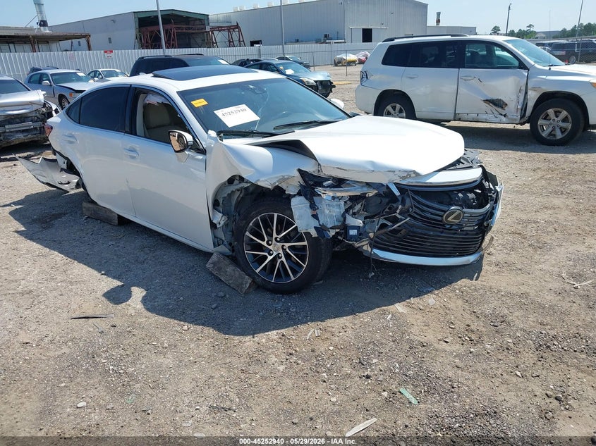 2016 Lexus ES VIN JTHBK1GG8G2233620 IAAI salvage auction — FRONT & REAR, Salvage Title, sold $1,150 on 2026-07-23 (photo 1)