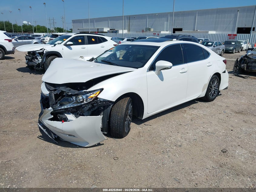 2016 Lexus ES VIN JTHBK1GG8G2233620 IAAI salvage auction — FRONT & REAR, Salvage Title, sold $1,150 on 2026-07-23 (photo 2)