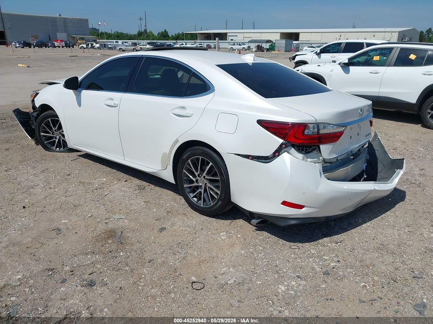 2016 Lexus ES VIN JTHBK1GG8G2233620 IAAI salvage auction — FRONT & REAR, Salvage Title, sold $1,150 on 2026-07-23 (photo 3)