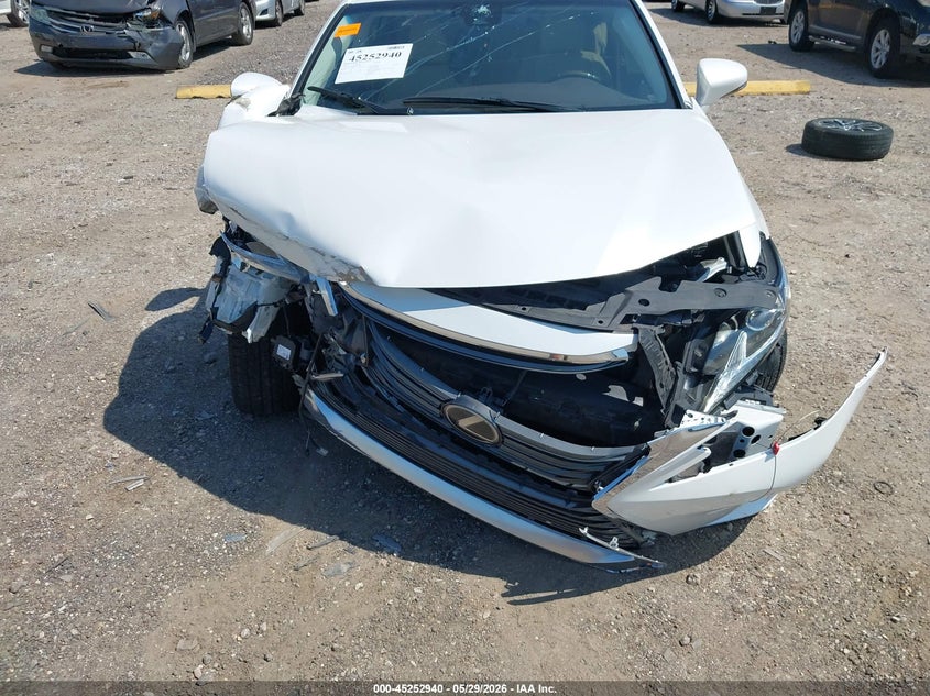 2016 Lexus ES VIN JTHBK1GG8G2233620 IAAI salvage auction — FRONT & REAR, Salvage Title, sold $1,150 on 2026-07-23 (photo 6)