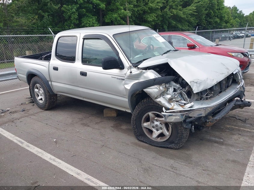 2004 Toyota Tacoma VIN 5TEGN92N94Z416602 IAAI salvage auction — FRONT & REAR, Salvage (North Carolina), sold $1,475 on 2026-07-16 (photo 1)