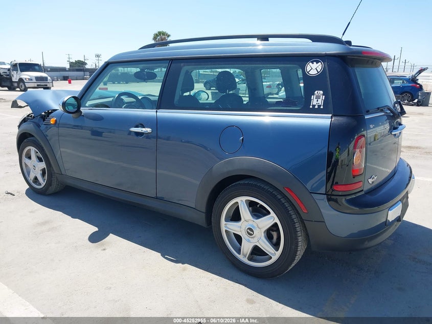 2010 Mini Clubman VIN WMWML3C52ATX51535 IAAI salvage auction — FRONT END, Salvage (California), sold $500 on 2026-08-05 (photo 3)