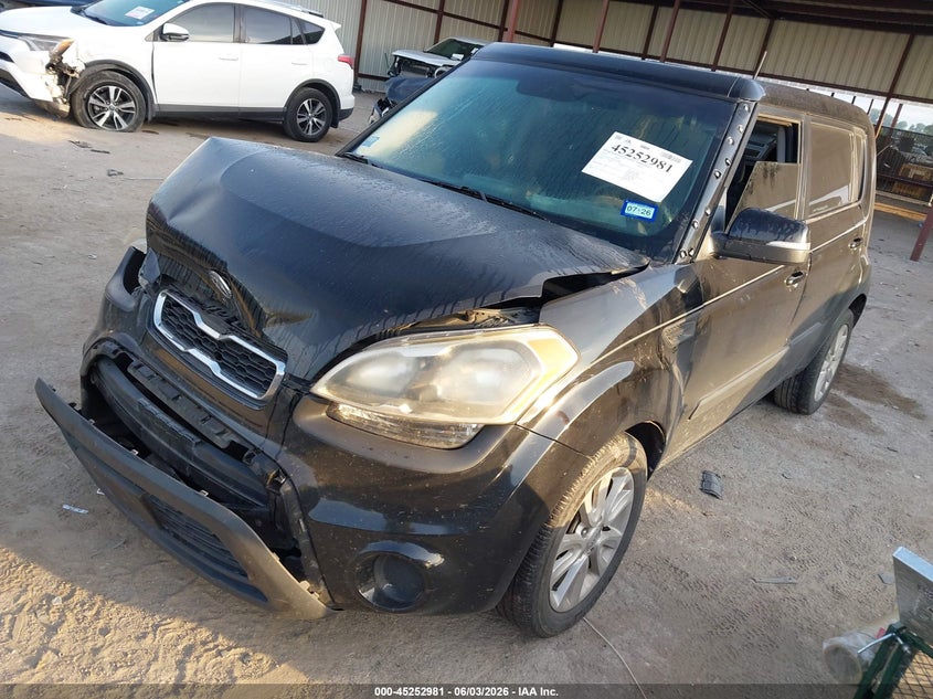 2012 Kia Soul VIN KNDJT2A65C7747096 IAAI salvage auction — FRONT END, Salvage Title, sold $650 on 2026-07-14 (photo 2)