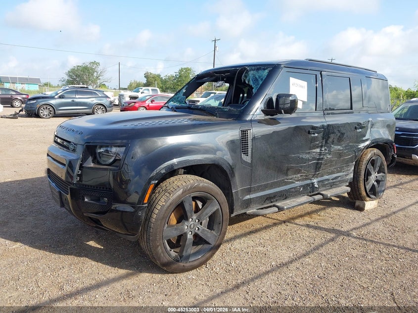 2025 Land rover Defender VIN SALE27EU9S2386874 IAAI salvage auction — ALL OVER, Salvage Title, sold $30,150 on 2026-08-25 (photo 6)