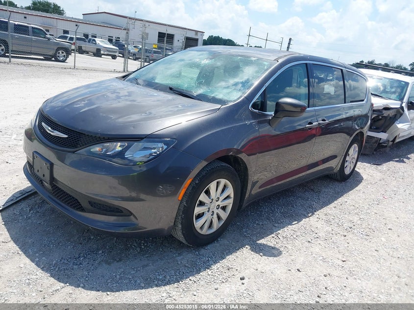 2021 Chrysler Voyager VIN 2C4RC1AG9MR562345 IAAI salvage auction — HAIL, Salvage Title, sold $7,550 on 2026-07-13 (photo 2)