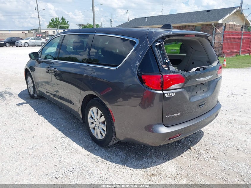 2021 Chrysler Voyager VIN 2C4RC1AG9MR562345 IAAI salvage auction — HAIL, Salvage Title, sold $7,550 on 2026-07-13 (photo 3)