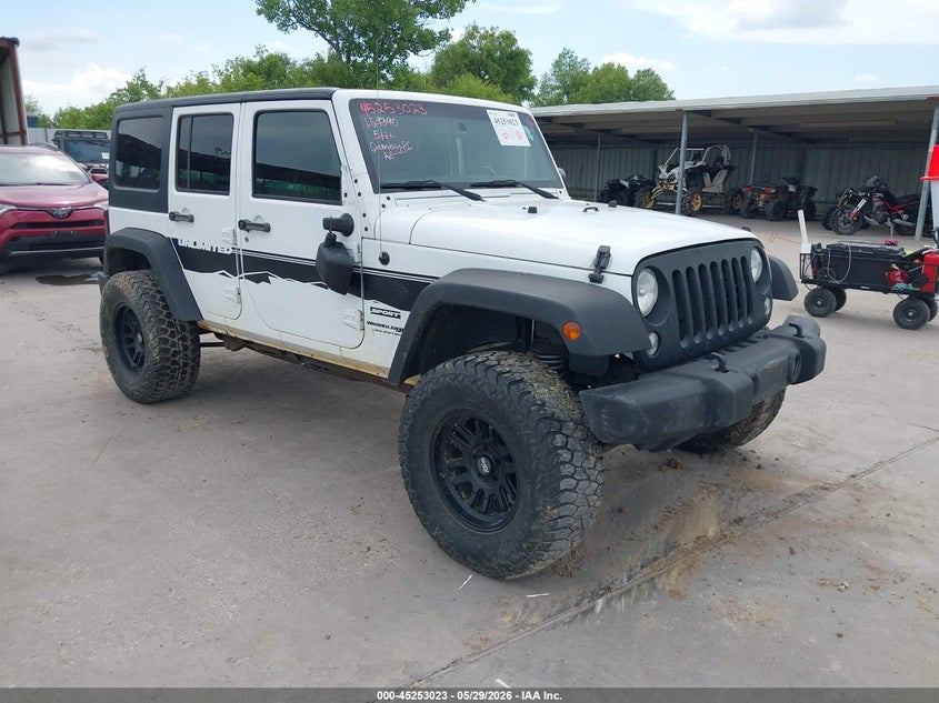 2018 Jeep Wrangler / VIN 1C4BJWDG3JL859289 — IAAI salvage auction photo
