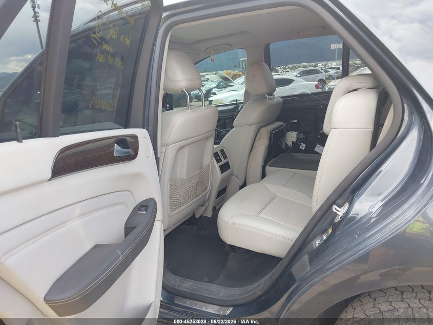 2015 Mercedes-benz M-klasse VIN 4JGDA5HB5FA442045 IAAI salvage auction — RIGHT SIDE, Salvage (Montana), sold $4,300 on 2026-07-22 (photo 8)