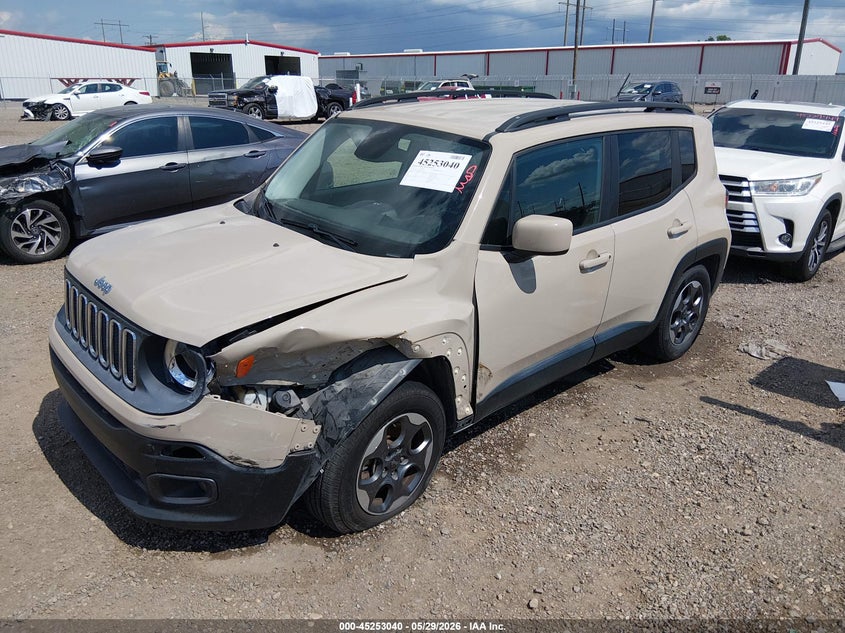 2015 Jeep Renegade VIN ZACCJABH0FPC02424 IAAI salvage auction — LEFT SIDE, Salvage (Louisiana), sold $1,450 on 2026-07-29 (photo 2)