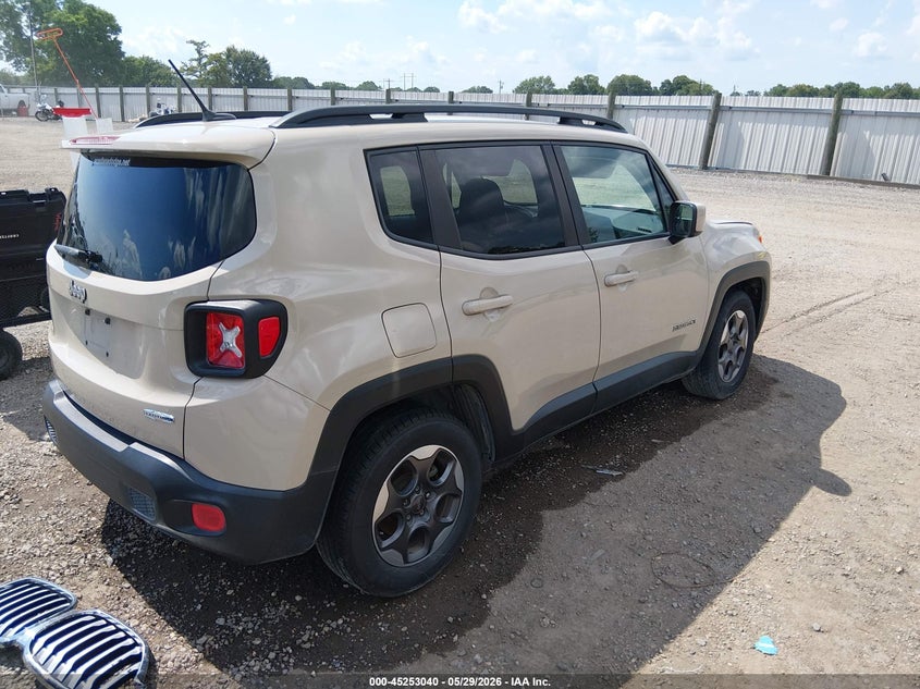 2015 Jeep Renegade VIN ZACCJABH0FPC02424 IAAI salvage auction — LEFT SIDE, Salvage (Louisiana), sold $1,450 on 2026-07-29 (photo 4)