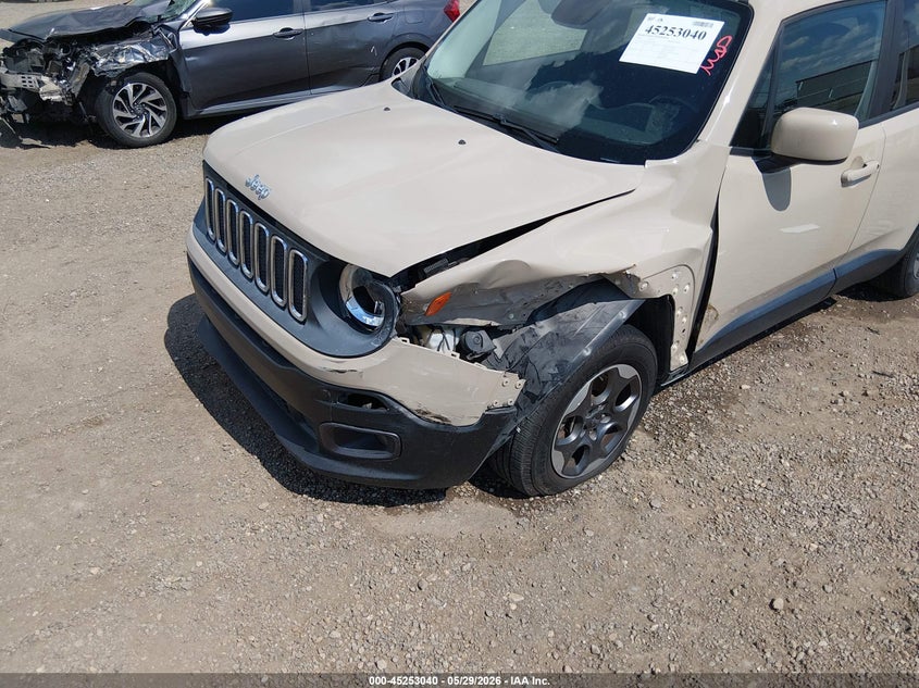 2015 Jeep Renegade VIN ZACCJABH0FPC02424 IAAI salvage auction — LEFT SIDE, Salvage (Louisiana), sold $1,450 on 2026-07-29 (photo 6)