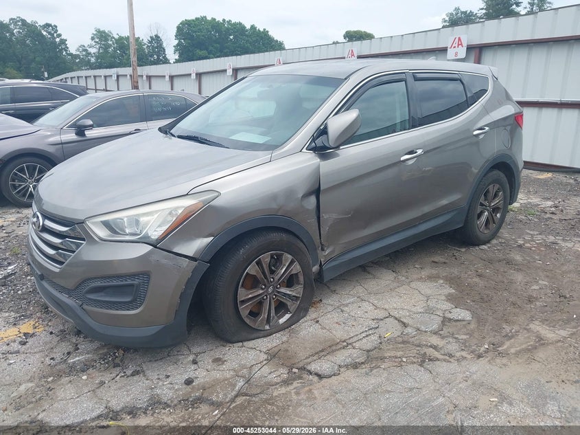 2015 Hyundai Santa fe VIN 5XYZT3LB0FG279238 IAAI salvage auction — LEFT FRONT, Salvage Title, sold $1,475 on 2026-07-15 (photo 2)