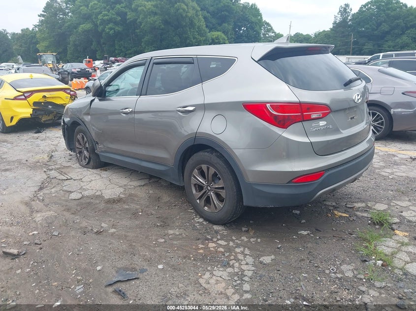 2015 Hyundai Santa fe VIN 5XYZT3LB0FG279238 IAAI salvage auction — LEFT FRONT, Salvage Title, sold $1,475 on 2026-07-15 (photo 3)