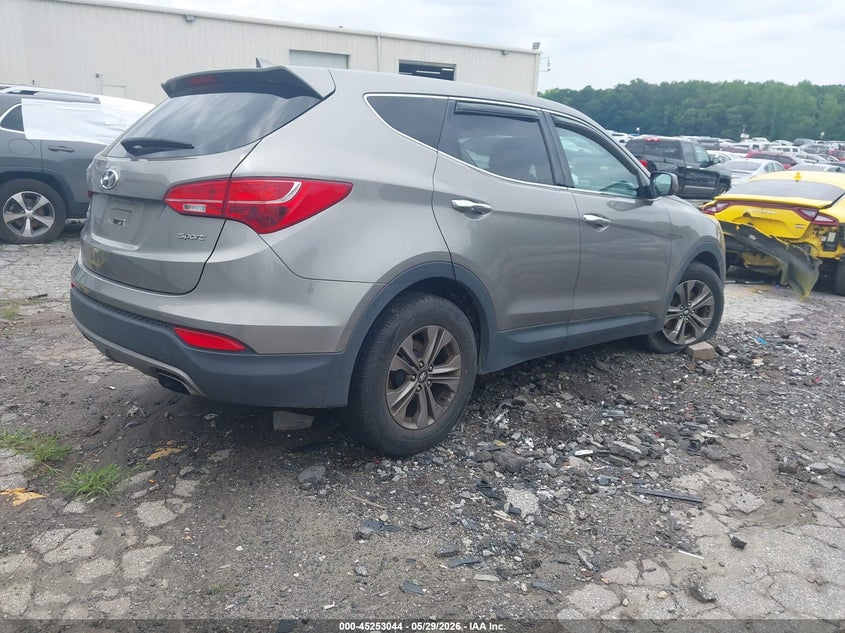 2015 Hyundai Santa fe VIN 5XYZT3LB0FG279238 IAAI salvage auction — LEFT FRONT, Salvage Title, sold $1,475 on 2026-07-15 (photo 4)