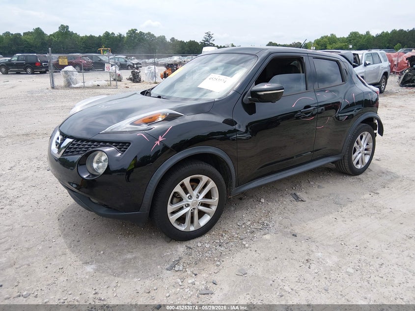 2015 Nissan Juke VIN JN8AF5MR0FT509476 IAAI salvage auction — REAR END, Salvage Title, sold $275 on 2026-07-10 (photo 2)