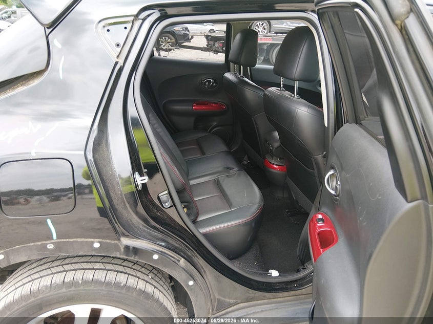 2015 Nissan Juke VIN JN8AF5MR0FT509476 IAAI salvage auction — REAR END, Salvage Title, sold $275 on 2026-07-10 (photo 8)