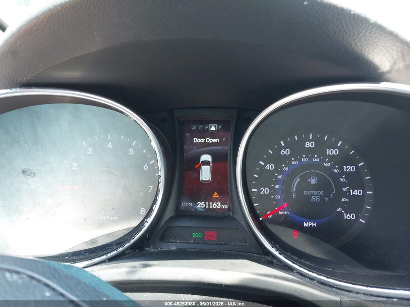 2016 Hyundai VIN 5XYZW4LA5GG309372 IAAI salvage auction — FRONT END, Salvage Title, sold $625 on 2026-07-15 (photo 7)