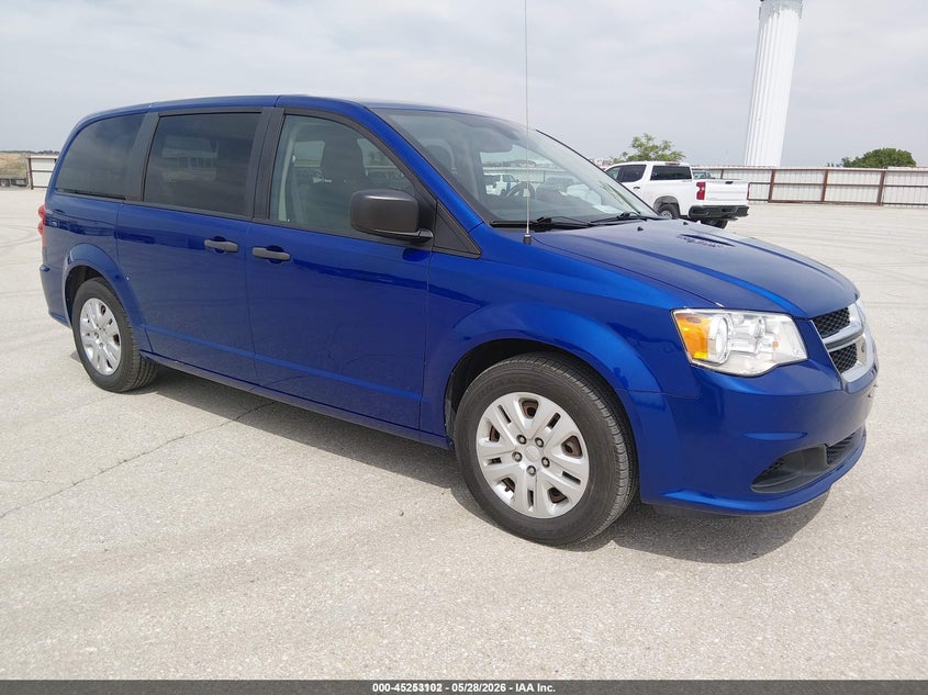2019 Dodge Caravan VIN 2C4RDGBG8KR536931 IAAI salvage auction — LEFT SIDE, Sf97 (Iowa), sold $12,200 on 2026-07-09 (photo 1)
