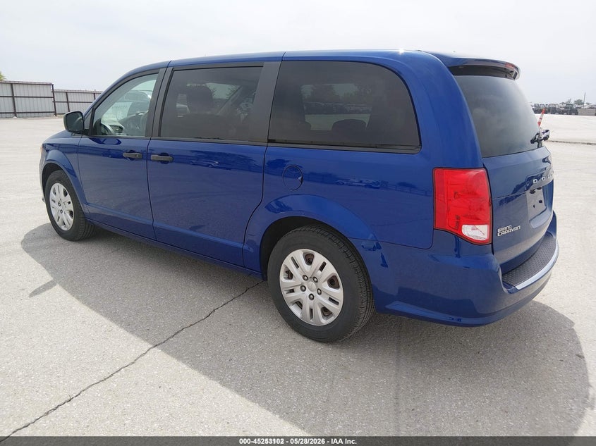 2019 Dodge Caravan VIN 2C4RDGBG8KR536931 IAAI salvage auction — LEFT SIDE, Sf97 (Iowa), sold $12,200 on 2026-07-09 (photo 3)