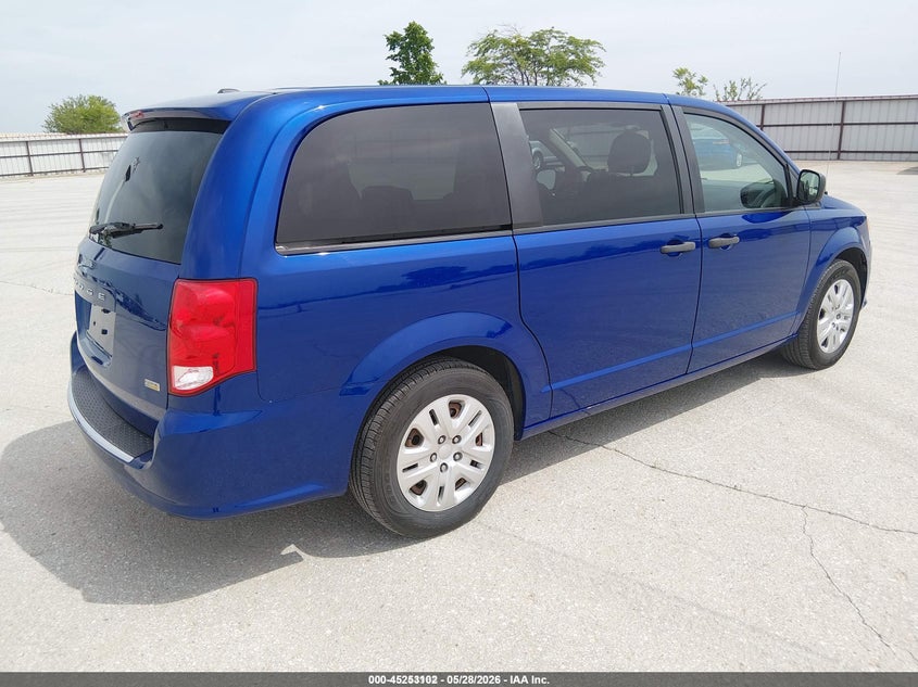 2019 Dodge Caravan VIN 2C4RDGBG8KR536931 IAAI salvage auction — LEFT SIDE, Sf97 (Iowa), sold $12,200 on 2026-07-09 (photo 4)