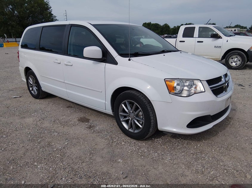 2016 Dodge Grand caravan VIN 2C4RDGBG3GR387531 IAAI salvage auction — NORMAL WEAR, Sf97 (Missouri), sold $11,300 on 2026-07-09 (photo 1)