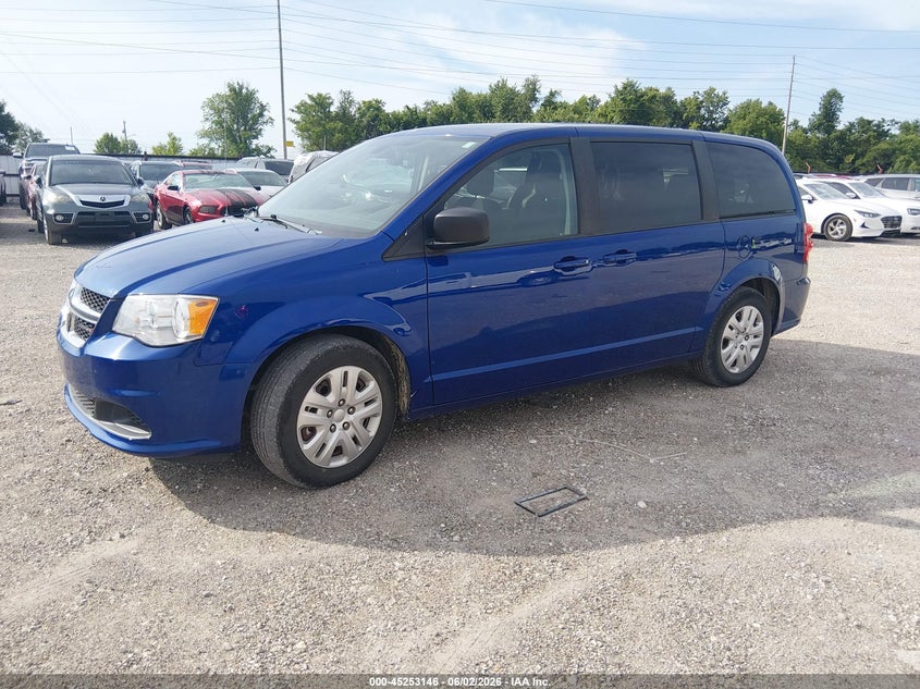 2018 Dodge Grand caravan VIN 2C4RDGBG1JR312916 IAAI salvage auction — RIGHT REAR, Sf97 (Missouri), sold $15,100 on 2026-07-09 (photo 2)