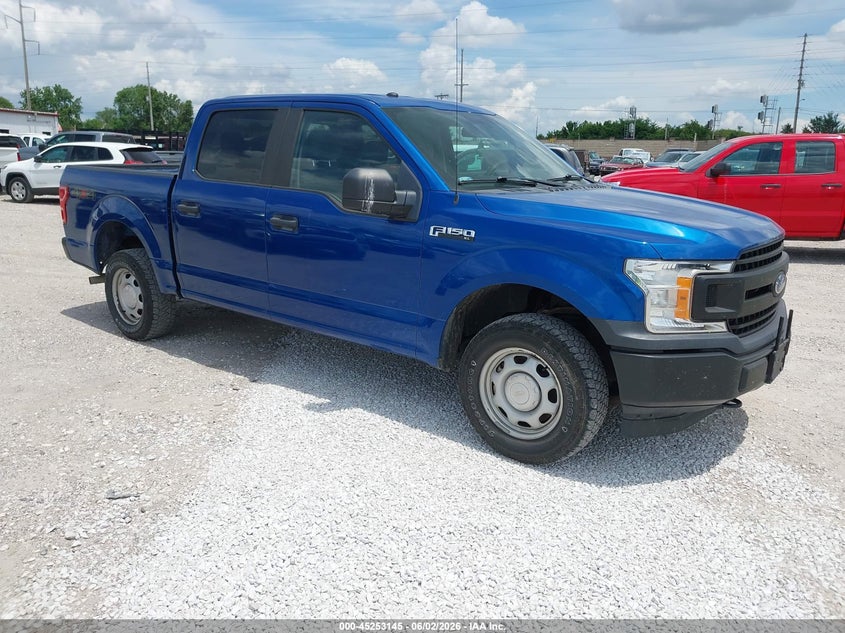2018 Ford F-150 VIN 1FTEW1EB3JKE53152 IAAI salvage auction — REAR END, Sf97 (Missouri), sold $17,300 on 2026-07-09 (photo 1)