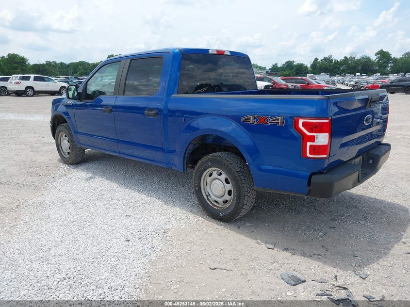 2018 Ford F-150 VIN 1FTEW1EB3JKE53152 IAAI salvage auction — REAR END, Sf97 (Missouri), sold $17,300 on 2026-07-09 (photo 3)