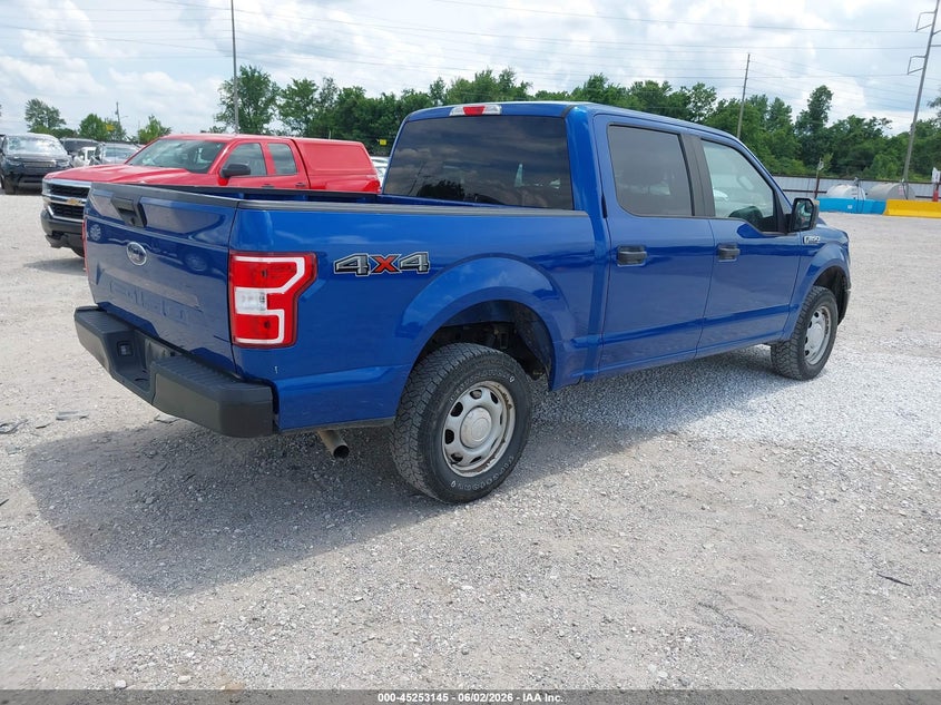 2018 Ford F-150 VIN 1FTEW1EB3JKE53152 IAAI salvage auction — REAR END, Sf97 (Missouri), sold $17,300 on 2026-07-09 (photo 4)