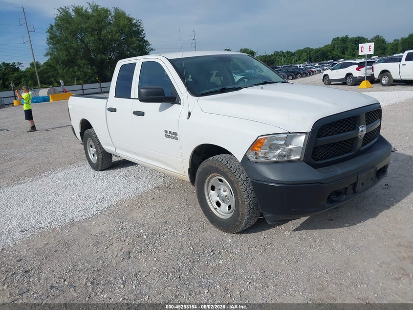 2018 Ram 1500 VIN 1C6RR7FG7JS326059 IAAI salvage auction — NORMAL WEAR, Sf97 (Missouri), sold $17,700 on 2026-07-09 (photo 1)