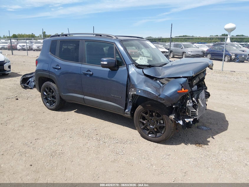 2020 Jeep Renegade VIN ZACNJBBB5LPL32962 IAAI salvage auction — FRONT END, Salvage (Illinois), sold $25 on 2026-07-22 (photo 1)