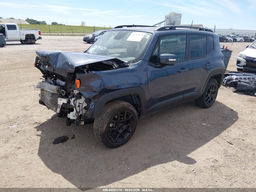 2020 Jeep Renegade VIN ZACNJBBB5LPL32962 IAAI salvage auction — FRONT END, Salvage (Illinois), sold $25 on 2026-07-22 (photo 2)