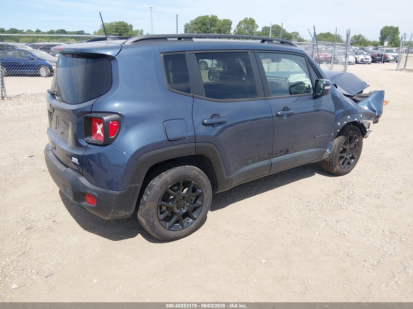 2020 Jeep Renegade VIN ZACNJBBB5LPL32962 IAAI salvage auction — FRONT END, Salvage (Illinois), sold $25 on 2026-07-22 (photo 4)