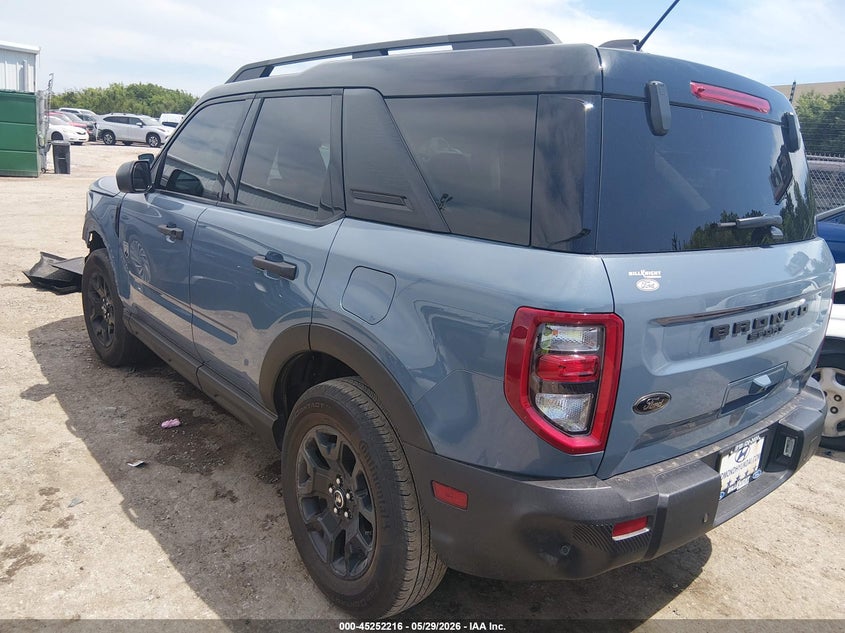 2025 Ford Bronco sport VIN 3FMCR9BN8SRE24671 IAAI salvage auction — FRONT END, Salvage Title, sold $6,600 on 2026-07-29 (photo 3)