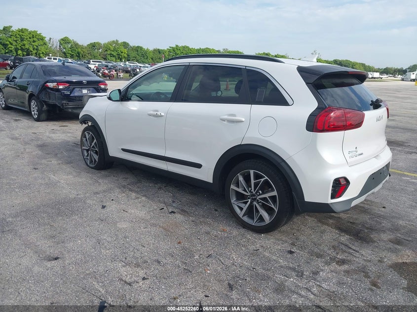 2022 Kia Niro VIN KNDCC3LC7N5516832 IAAI salvage auction — FRONT END, Salvage Title, sold $3,450 on 2026-08-01 (photo 3)