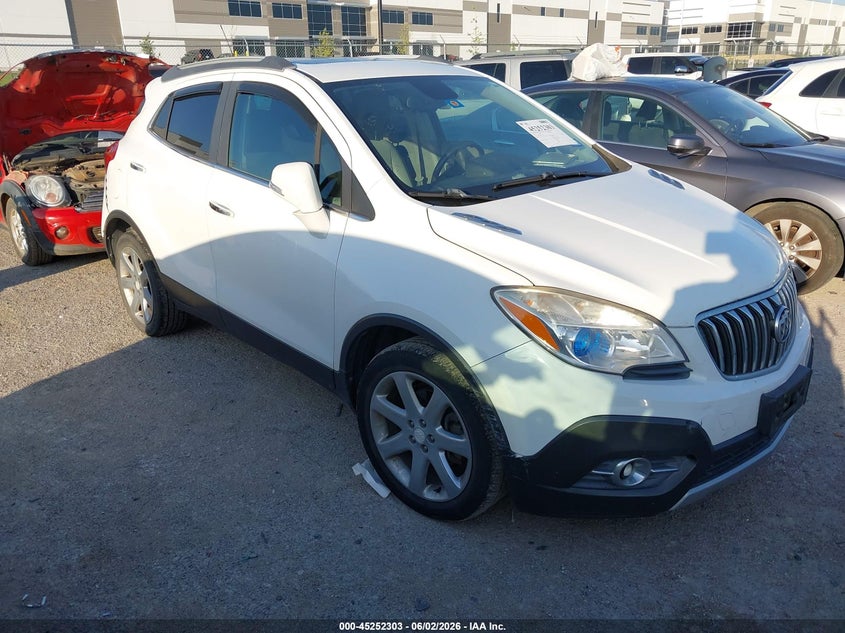 2016 Buick Encore VIN KL4CJBSB7GB615741 IAAI salvage auction — REAR END, Salvage Title, sold $1,500 on 2026-07-28 (photo 1)