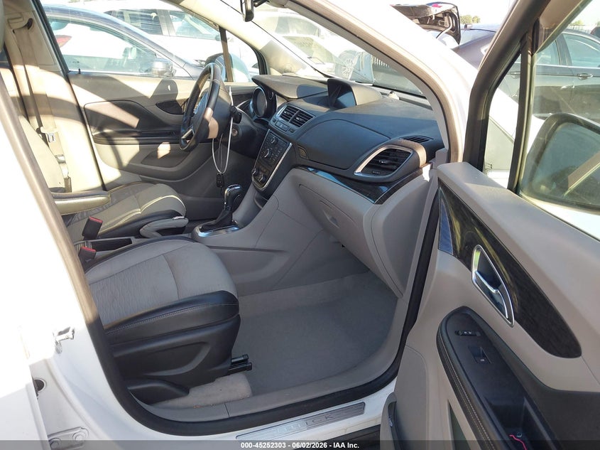 2016 Buick Encore VIN KL4CJBSB7GB615741 IAAI salvage auction — REAR END, Salvage Title, sold $1,500 on 2026-07-28 (photo 5)