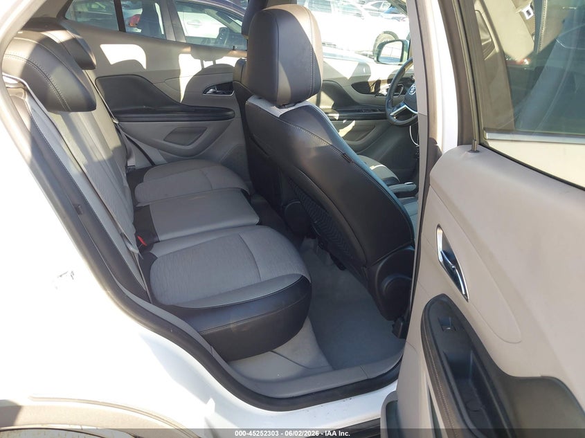 2016 Buick Encore VIN KL4CJBSB7GB615741 IAAI salvage auction — REAR END, Salvage Title, sold $1,500 on 2026-07-28 (photo 8)