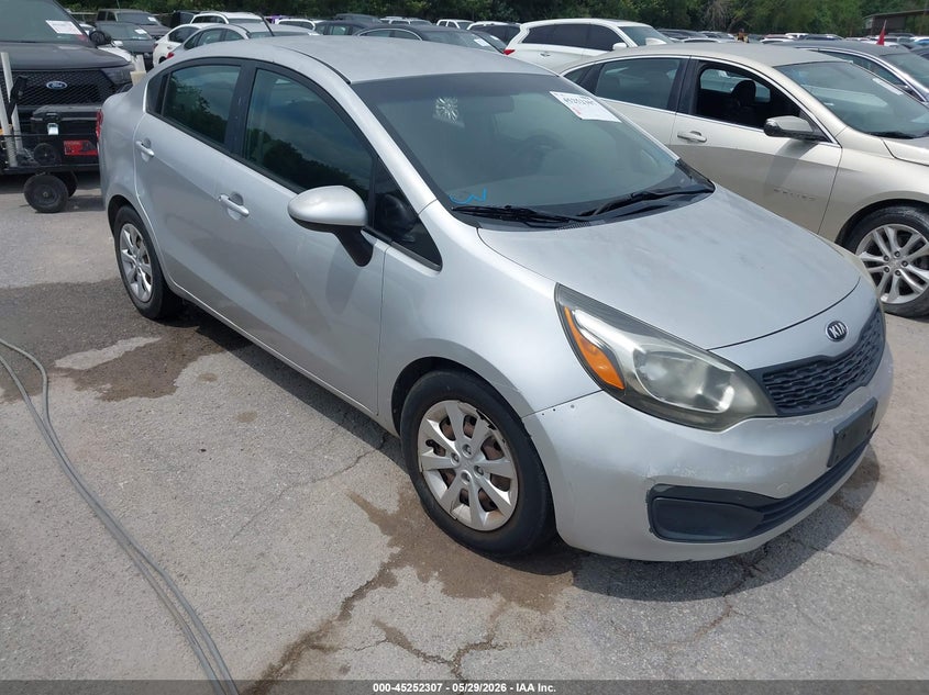 2015 Kia Rio VIN KNADM4A3XF6440283 IAAI salvage auction — NORMAL WEAR, Original (Texas), sold $650 on 2026-07-06 (photo 1)